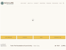 Tablet Screenshot of newlifecs.net